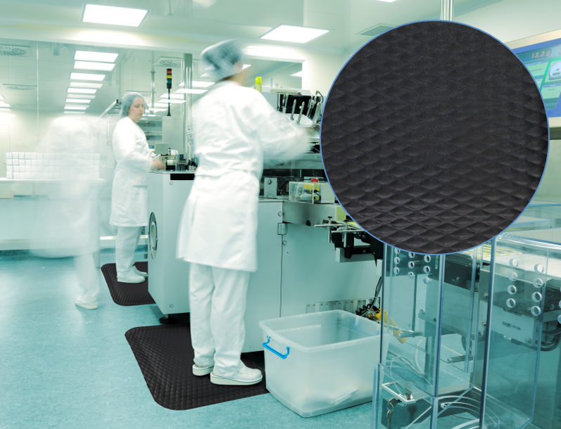 Cleanroom Anti-Fatigue Mat Nitril